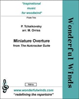 Miniature Overture from Nutcracker Flute Trio cover